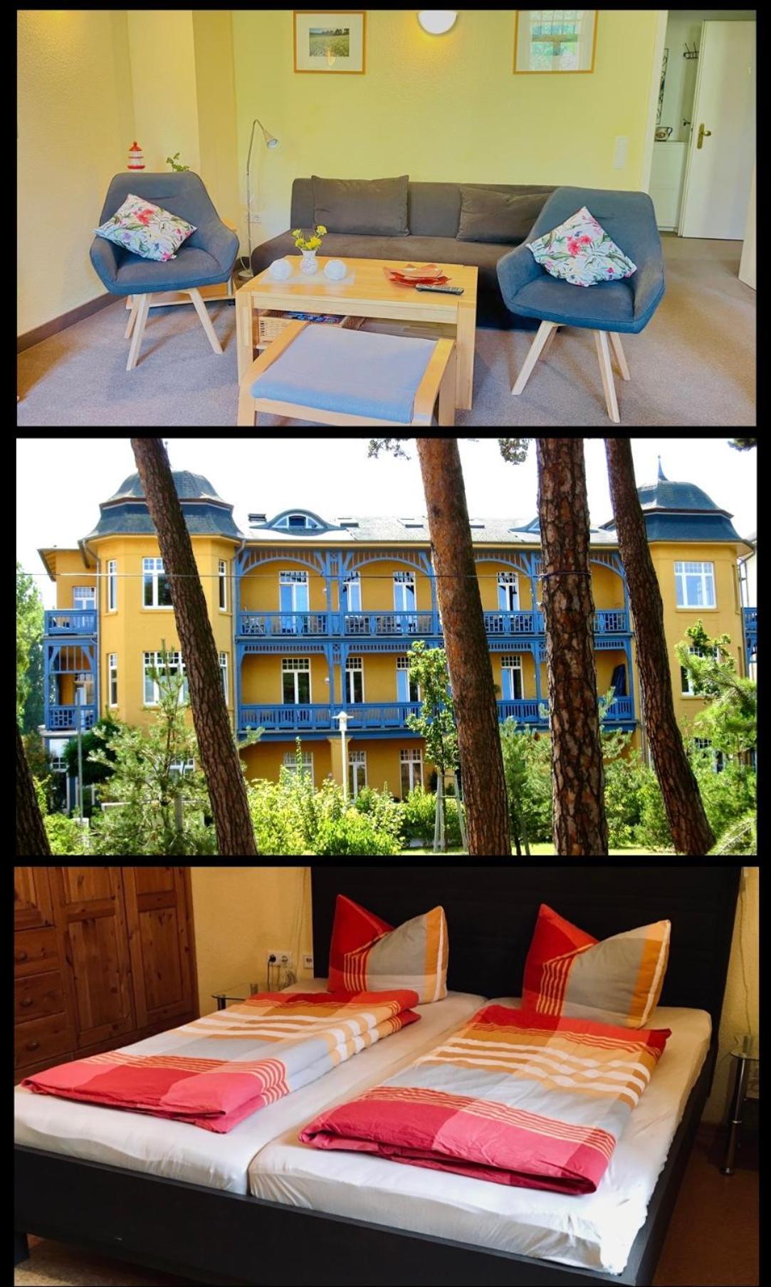 Kuehlungsborn Ferienwohnung Sonnenresidenz Кюлунгсборн Экстерьер фото